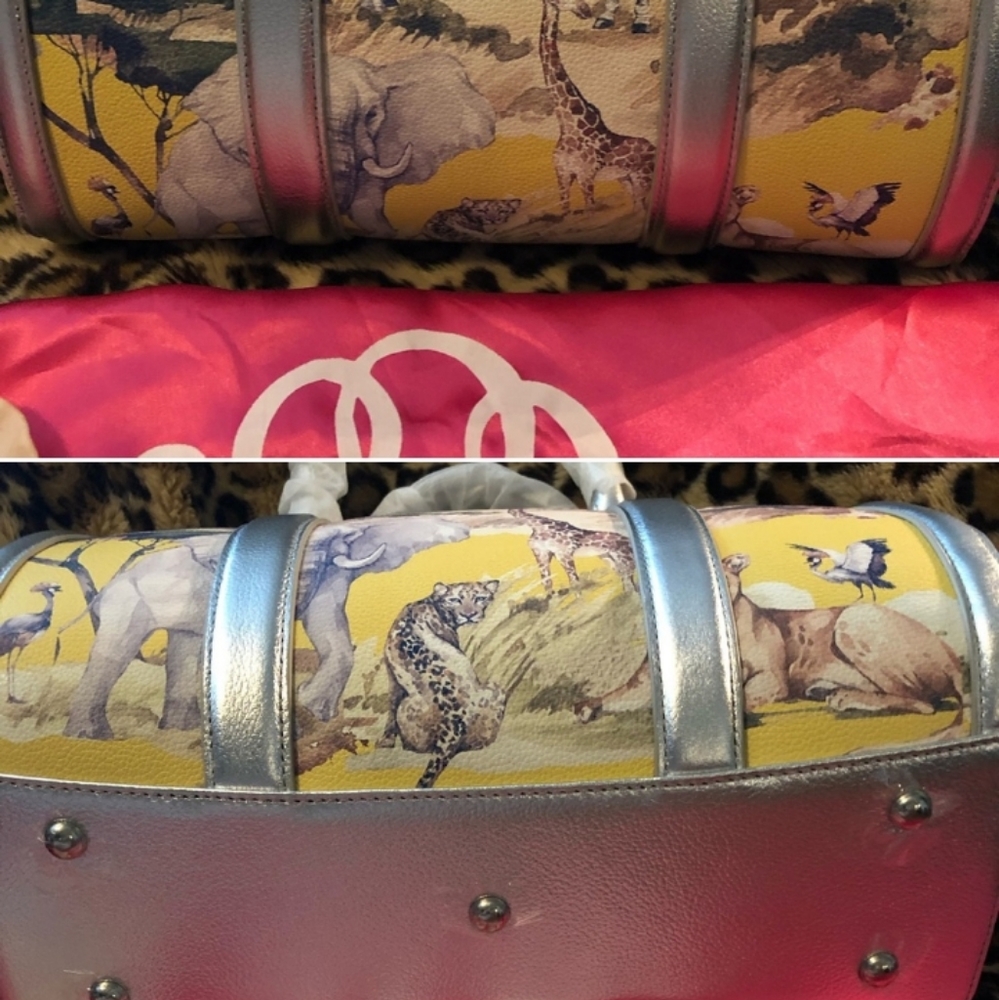 Sassy Jones Samba Safari Dottie Purse
